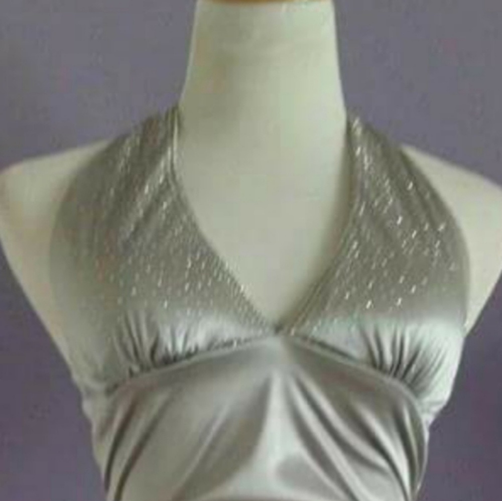Ruby Rox Gray Party Dress - Picture 2 of 3